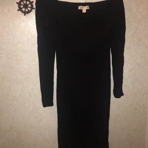 FALL SALE MK RIBBED SWEATER DRESS